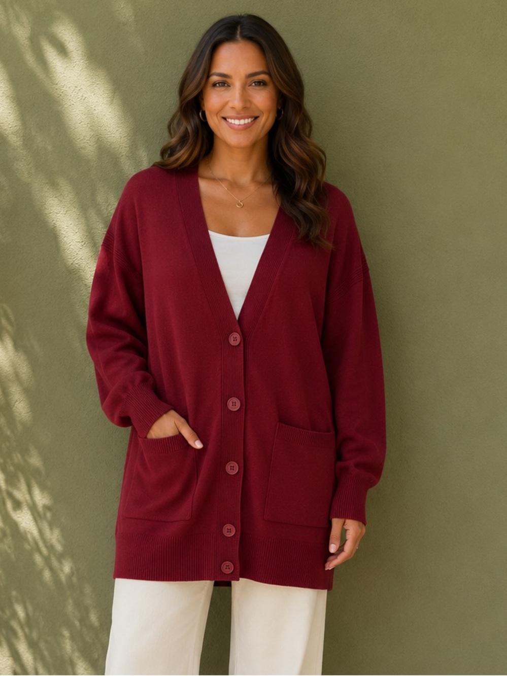 🎉5 for $45🎉  NWT Time and tru cardigan sweater size L 12/14